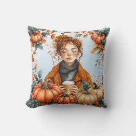 Almofada Cozy, Fall Themed Throw Pillow
