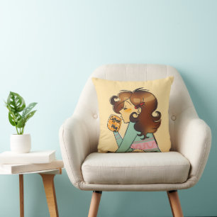 Almofada Cozy Morning Coffee Mood Art
