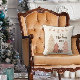 Almofada Cozy Natal Deseja Boho Personalizável