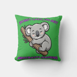 Almofada Cozy Procrasti-napping Koala Bear