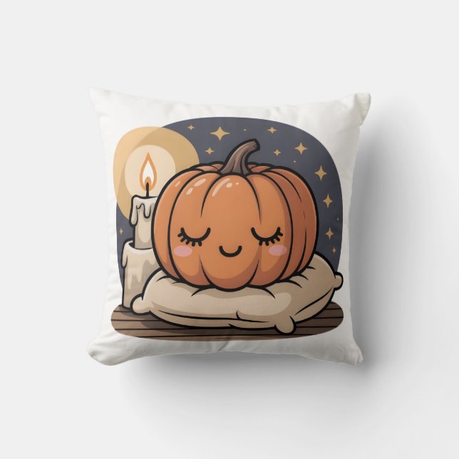 Almofada Cozy Pumpkin Dream Pillow (Frente)