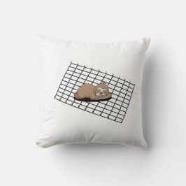 Almofada Cozy Sloth em um Travesseiro de rede