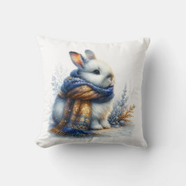 Almofada Cozy Winter Bunny Rabbit