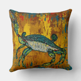 Almofada Crab Throw Pillow