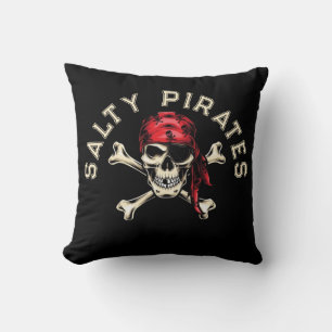 Almofada Crânio de Piratas de Piratas do Partido Adulto