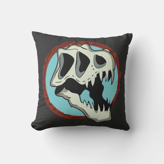 Almofada Crânio de Tyrannosaurus (Frente)