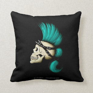 Almofada Crânio do punk