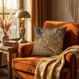 Almofada Create your own throw pillow leopard print