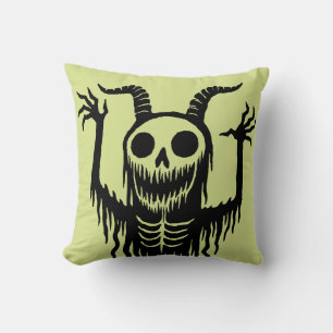 Almofada Creepy Demon Skull