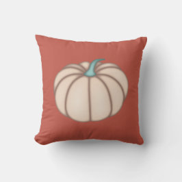 Almofada Creme Pumpkin no Travesseiro decorativo Laranja Es