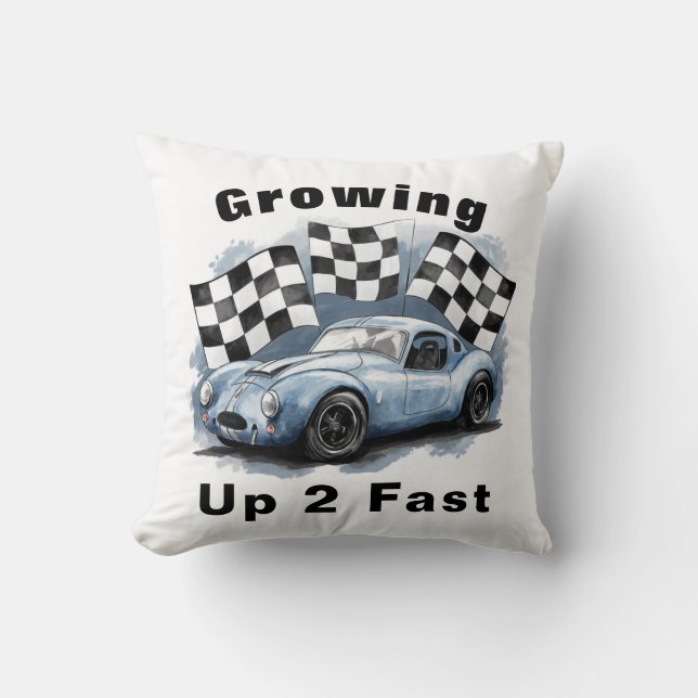 Almofada Crescendo 2 Presente De Festa de aniversário Rápid (Frente)