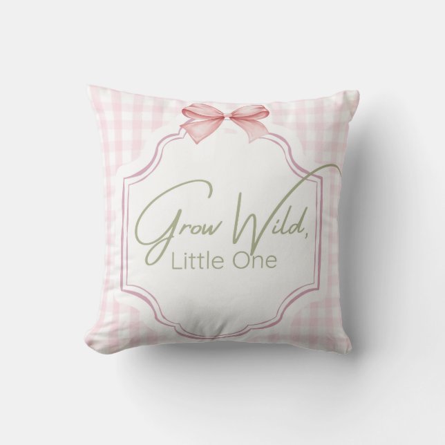 Almofada Crescer pequeno selvagem | Enfermeiro de Arco Ging (Frente)