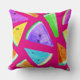 Almofada Criação de Padrão de Melancia 9