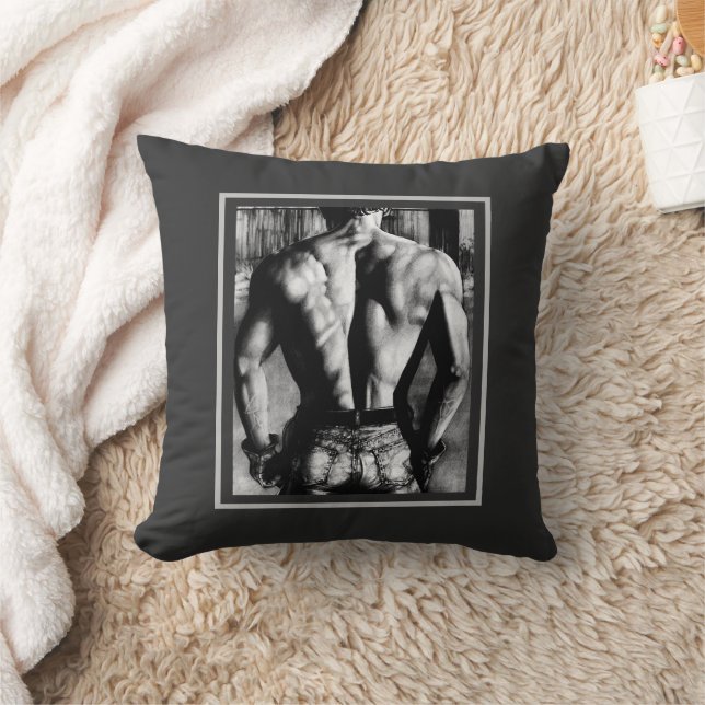 Almofada Criador de Porcos Sexo Preto e Branco (Cobertor)