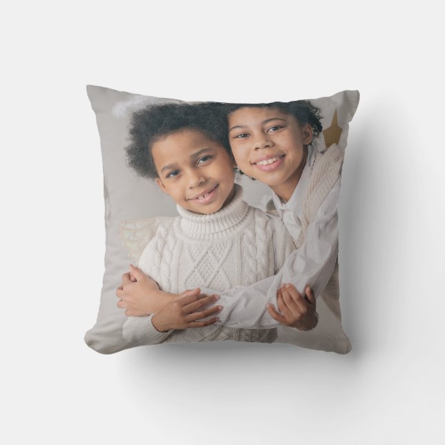 Almofada Crianças de Fotografias Personalizadas (Frente)