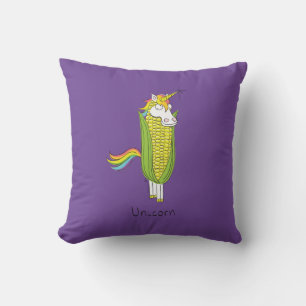 Almofada Crianças Engraçadas do Unicorn Corn
