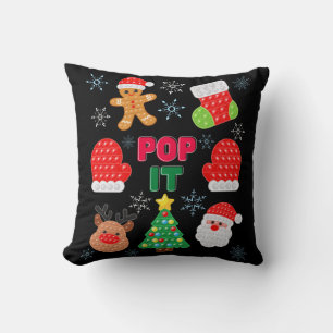Almofada Crianças Pop De Natal Papais noeis De Bolha