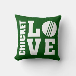 Almofada Cricket Love Green