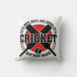 Almofada Cricketer's - Fora do Cushion de Cricket
