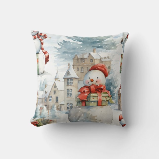 Almofada Crie seu próprio inverno (Frente)