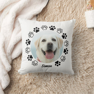 Almofada Crie Seu Próprio Nome Personalizado Foto de Pet Im