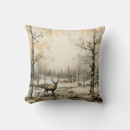 Almofada Crie seu próprio pano de inverno russo