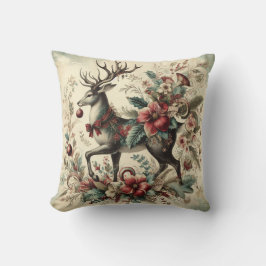 Almofada Crie seu próprio pano de Natal vitoriano