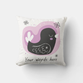 Almofada Crie Seu Próprio Retrô Francês No Natal