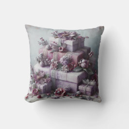 Almofada Crie seu próprio roxo romântico presente