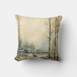 Almofada Crie seu próprio tapete de inverno da Vintage