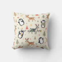 Crie Seus Próprios Animais de Natal do Boho Kawaii