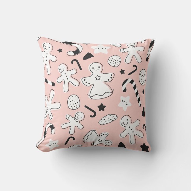 Almofada Crie Seus Próprios Cookies De Gingerpão (Frente)