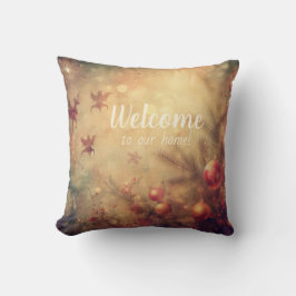 Almofada Crie seus próprios enfeites natalinos quentes