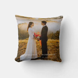 Almofada Crie seus próprios nomes de adição de fotos do Cas