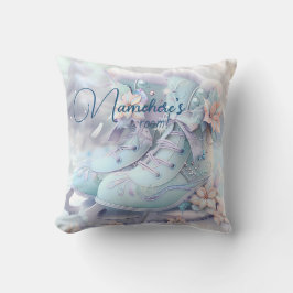 Almofada Crie Seus Próprios Patins de Gelo Florais de Natal