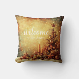 Almofada Crie sua árvore de Natais vintages quentes