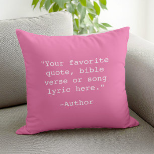 Almofada Crie sua própria cotação