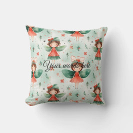 Almofada Crie Sua Própria Fada do Feriado