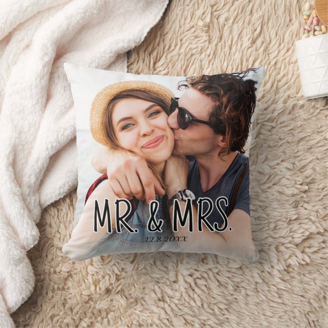 Almofada Crie Sua Própria Foto de Casal Personalizada (Cobertor)