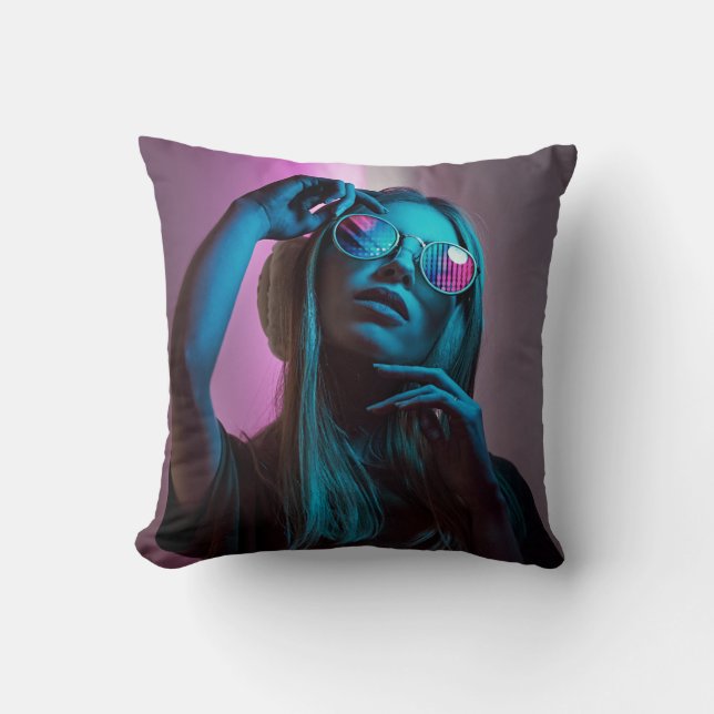 Almofada Crie sua própria foto de Cheio de lado duplo (Frente)