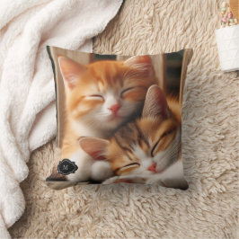 Almofada Crie sua própria foto monogramada de gato ou cacho