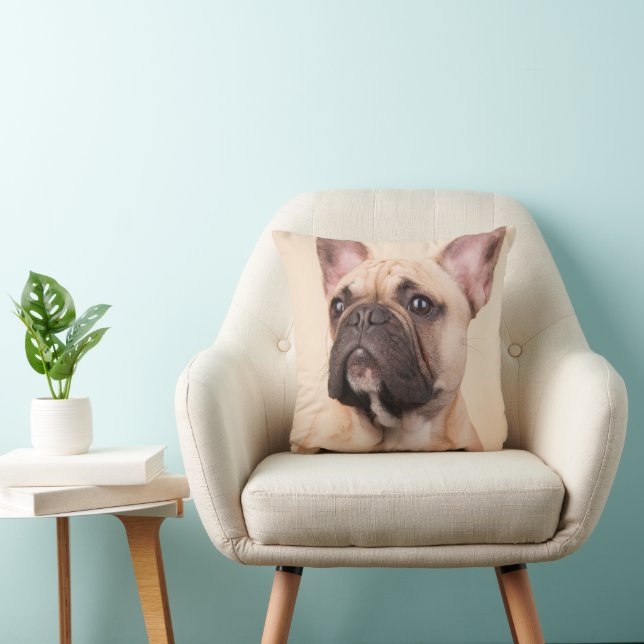 Almofada Crie sua própria foto personalizada de animal de e (Cadeira)