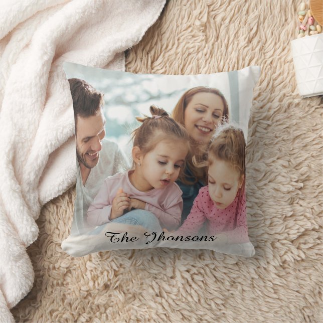 Almofada Crie Sua Própria Foto Personalizada DIY (Cobertor)