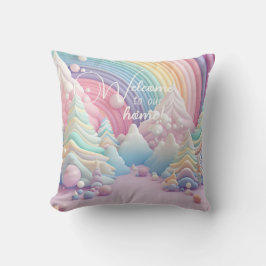 Almofada Crie suas próprias árvores de Natal do Rainbow Can