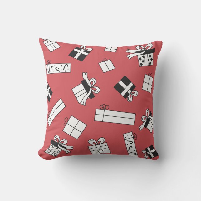 Almofada Crie suas próprias caixas de presentes na escolha  (Frente)