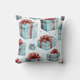 Almofada Crie suas próprias caixas e Arcos vermelhos e azui