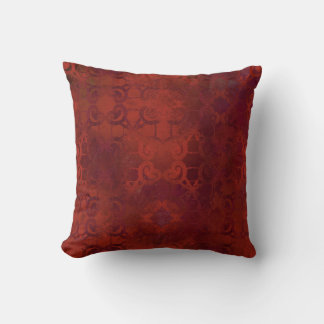 Almofada Crimson Marrakech – Padrão Ornamental Vermelho Int