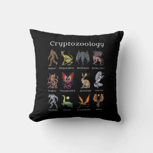 Almofada Criptozoologia Criptide Criptozoologia