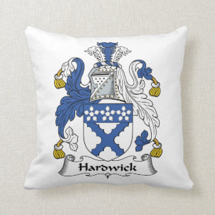 Almofada Crista da família de Hardwick