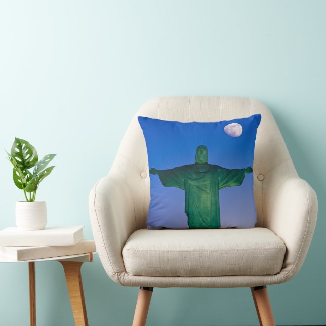 Almofada Cristo Redentor Statue| Rio de Janeiro Brazil (Cadeira)